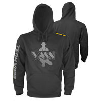 Vass Team Printed Black Hoodies